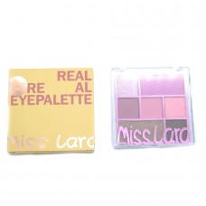 MISS LARA Палетка теней 7 оттенков Real Eye Palette Apricot Me 9 гр  MS-21-B