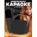 Микрофон караоке с колонкой Mini Wireless Speaker and Microphone set Черный Karaoke-black