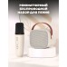 Микрофон караоке с колонкой Mini Wireless Speaker and Microphone set Белый Karaoke-White