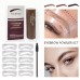 KISS BEAUTY Набор для бровей с Щеточкой и Трафаретами 10 шт Eyebrow Stamp 89033-03-ASS (в ассортименте)