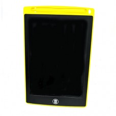 Планшет графический для заметок и рисования LCD Writing Table со стилусом 8.5" Желтый