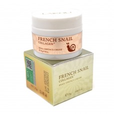 LAIKOU Крем для лица с муцином улитки и коллагеном French Snail 25g