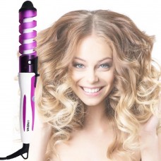 NOVA Professional hair curler Плойка для волос круглая спиральная фиолетовая