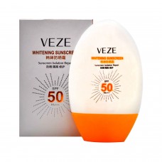 VEZE Солнцезащитный отбеливающий крем Whitening Sunscreen SPF50 PA+++ 45 мл VEZE-FZ22606