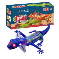 Детская игрушка Веселая Ящерица Синяя RONG XIAN YI  Lizard Funny Animals ZR155-Синий