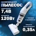 Портативный беспроводной пылесос Multifunction vacuum cleaner JB-168-white