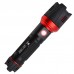 Мощный сверхъяркий светодиодный аккумуляторный тактический LED фонарь FA-820-P70 USB Cree 26650 прорезиненный корпус, стеклобой