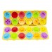 Сортер геометрические фигуры Яйца в коробке 12 шт Matching Eggs LB33-3
