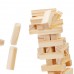 Настольная игра Падающая башня с числами 48 блоков 24х7х7 см с кубиками  Дженга джунга Djunga-48pcs