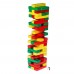 Детская игра Цветная Башня Дженга 54 элемента + кубик 0149R-1