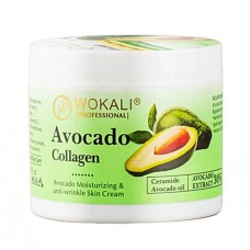 Wokali  Крем для ухода за телом и лицом Avocado Collagen Moisturizing & Anti-wrinkle Skin Cream WKL455