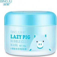 Маска для лица BINGJU Lazy pig bubble clean mask BJ.DS222