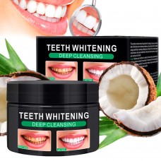PEI MEI Отбеливающий Зубной Порошок с Кокосом Pure Natural Teeth Whitening Deep Cleansing 60 мл PM6902