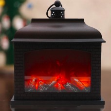 Светодиодный камин с эффектом живого огня LED Fireplace lantern SP-40
