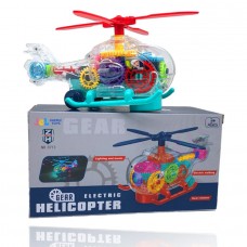 JEL Детская игрушка "Светящийся Вертолет" Helicopter gear electric 0713