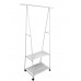 Треугольная вешалка напольная для одежды Triangle clothes rack White YH6601