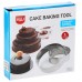 Форма 3 шт формочки для торта Круг для выпечки и запекания 20 15 10 см CAKE BAKING TOOL Нержавеющая сталь