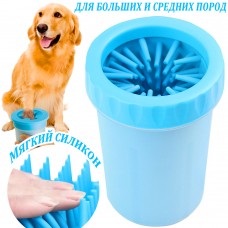Силиконовая Лапомойка 15х11 см для Больших собак Pet animal Wash foot cup В Ассортименте