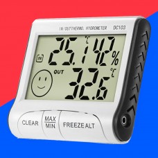 Цифровой Электронный Термометр Гигрометр 2в1 Температура и Влажность комнатный Digital Temperature Humidity DC103