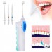 Ирригатор Гидромассажер 3 насадки 2 режима 120 мл Oral Irrigator Cordless Weter Flosser 2AA для очищения полости рта