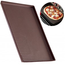 Силиконовая Форма для пиццы Прямоугольник Перфорированная коврик 40х30 см Pizza Baking Mat