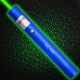 Мощная лазерная указка с 1 насадкой LDL-008 Зеленый луч Green Laser Pointer LDL-008-bl (синий)