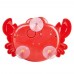 Музыкальный Плавающий Краб с пеной 12 мелодий Игрушка для ванны на присосках Bubble Crab Bath Toys Красный 2028