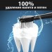 Электрическая Зубная щетка 4 насадки 6 режимов Sonic Electric Toothbrush X-2 Черный