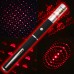 Мощная лазерная указка с 3 насадками L04 Красный луч  Laser Pointer L04-4H-black (черный)