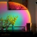 Светодиодный Атмосферный Ночник Мини Проектор Заката 7х7 см Без Штатива Projection Sunset Lamp 4 Фильтра для светотерапии и фото YD-008