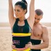 Пояс для похудения Get your Sweat on Waist Trimmer Универсальный размер Желтый