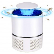 Ультрафиолетовый Отпугиватель Лампа Ловушка от комаров и мошек электрический Mosquito Killing Lamp 365 nanoscale light Белый