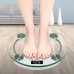 Напольные Весы 33 см до 180 кг Personal Scale Круглые Прозрачные 2003A