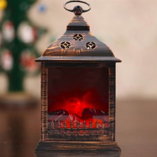 Светодиодный камин "Фонарь" с эффектом живого огня LED Fireplace lantern SP-45