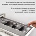 Кухонный Органайзер 5 отсеков для столовых приборов 39х11х6 см Compact Cutlery Organiser Серый