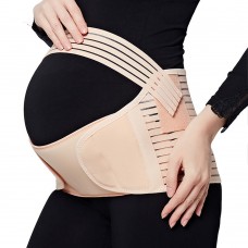 Пояс Суппорт для беременных Послеродовой корсет для поддержки живота Belly Shrink Abdomen Размер XXL Бежевый