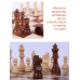 3в1 Деревянные Шахматы Шашки и Нарды 29х29 см Chess Checkers Backgammon