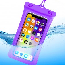 Водонепроницаемый Чехол Аквапак 22х11 см для телефона и смартфона 15х7 см на Ремешке для подводной съемки В ассортименте