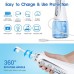 Ирригатор Гидромассажер 5 насадок 5 режимов 300 мл H2Ofloss Cordless Oral Irrigator В чехле для очищения полости рта HF-6