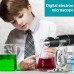 Цифровой Микроскоп Digital Microscope USB 1000X 15-40 мм на подставке с диском для Windows Mac Android