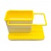 Подставка органайзер для кухонных принадлежностей Желтая