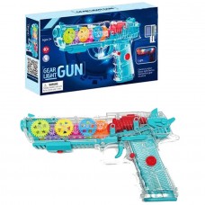 Детская игрушка "Пистолет" Gear Light GUN YJ-Q001-Голубой
