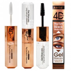 KARITE Двойная тушь для ресниц 4D Big Eye Black Mascara 56483-47