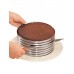  Форма кольцо для выпечки и нарезки коржей Слайсер для торта регулируемый размер от 15 до 20 см