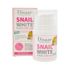 DISAAR Мягко отбеливающий крем для лица с муцином Белой Улитки Snail White Face Cream 60 мл DS073