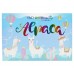 YACHAN Beauty Палетка теней Alpaca Ламы с кактусами 96 оттенков YC363