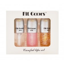 FIT Colors Набор блесков для губ Careful Lips Set FIT Colors 3*4g FITColors-2