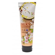 Пенка для умывания с шелком Silky Cleanser Make Your Skin Clear 130g KYCD0811