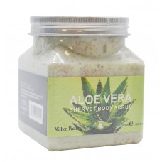 MILLION Pauline Скраб для тела с экстрактом Алоэ Вера Aloe Vera Shervet Body Scrub 350 мл M22-15