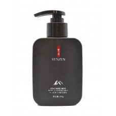 VENZEN Пенка для умывания с вулканической грязью Volcanic Mud Mens Cleansing Milk 168 мл FZ73339